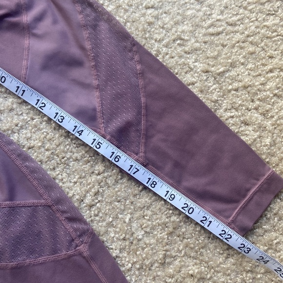 Athleta lavender purple mesh active workout crop leggings size small - Picture 13 of 14